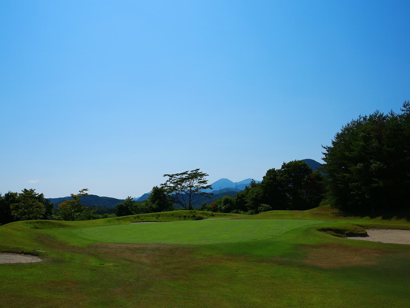 hole4 グリーン付近