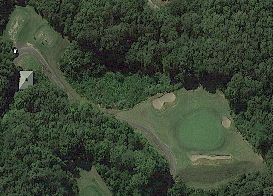 5番ホール コースマップ