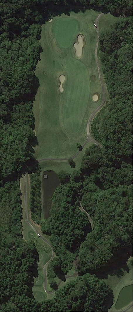 16番ホール コースマップ