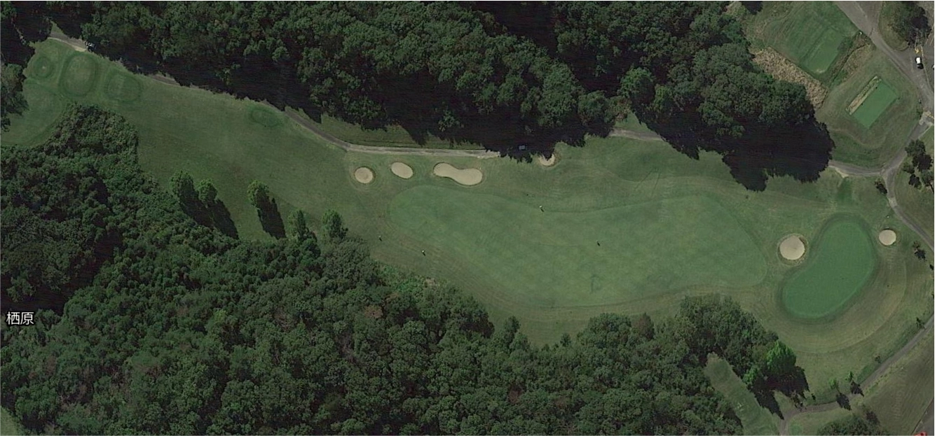 18番ホール コースマップ